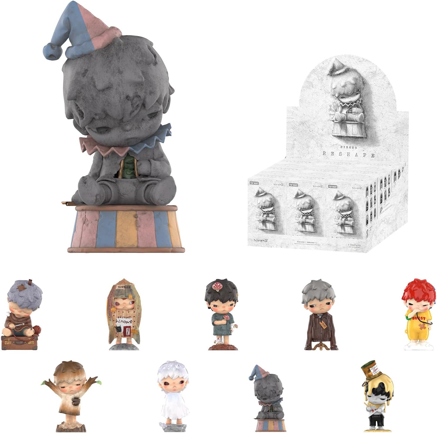 HIRONO Reshape Blind Box Figures