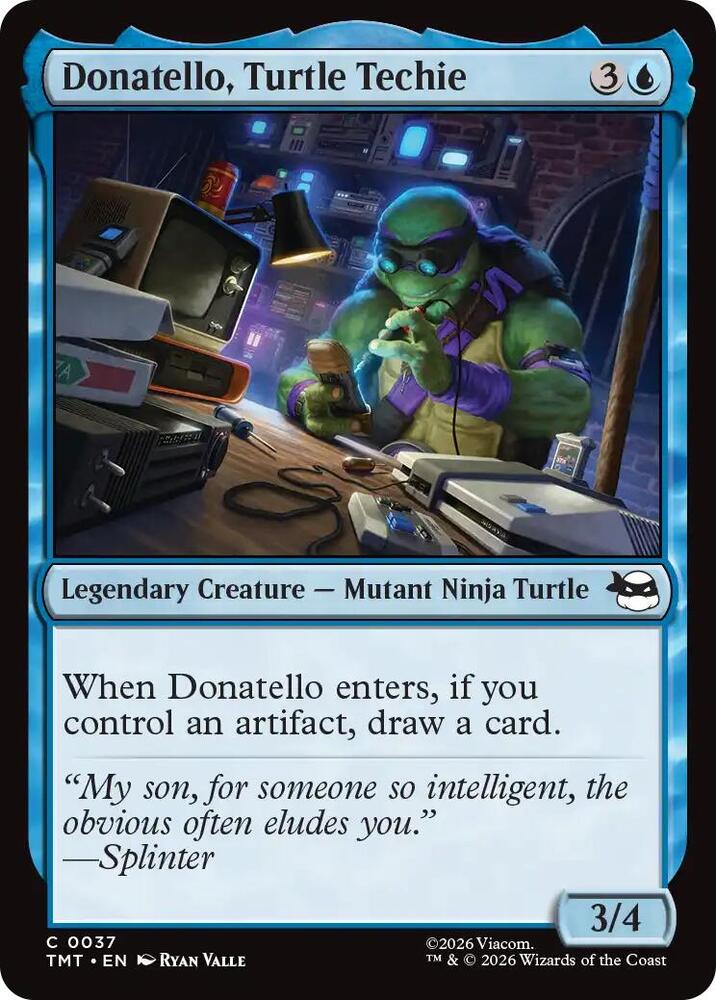 Donnie, Turtle Techie