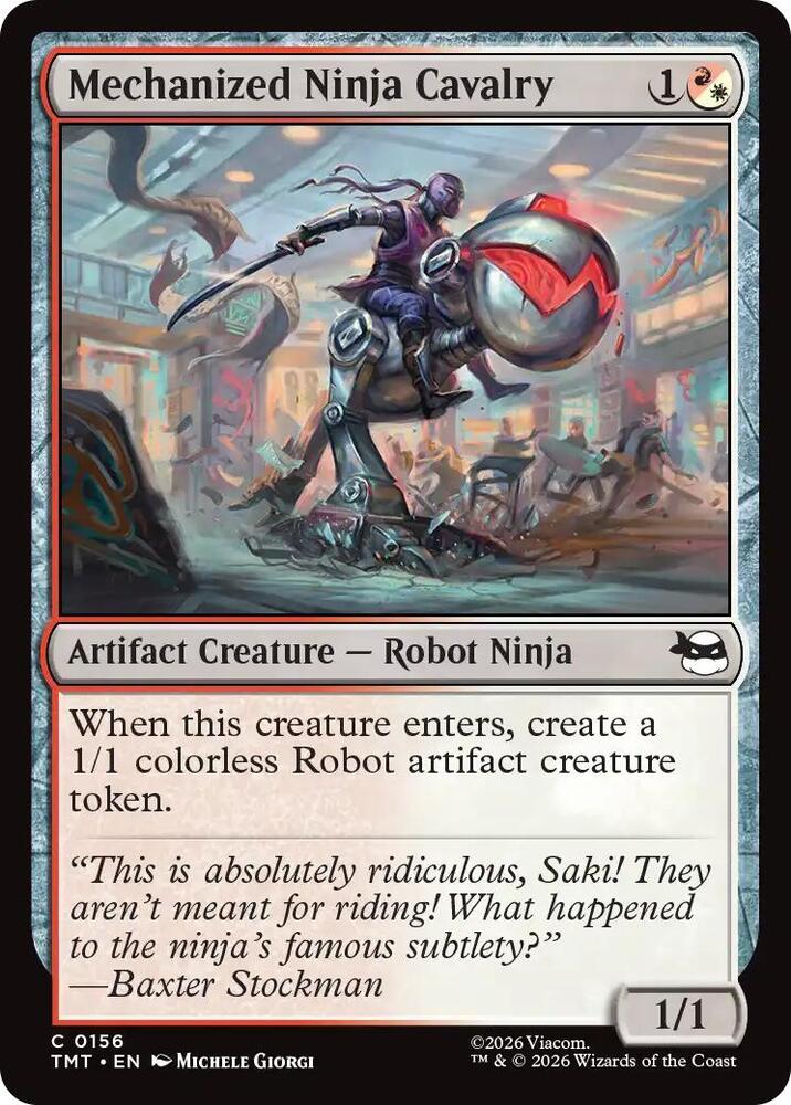 Mech Ninja Cavalry