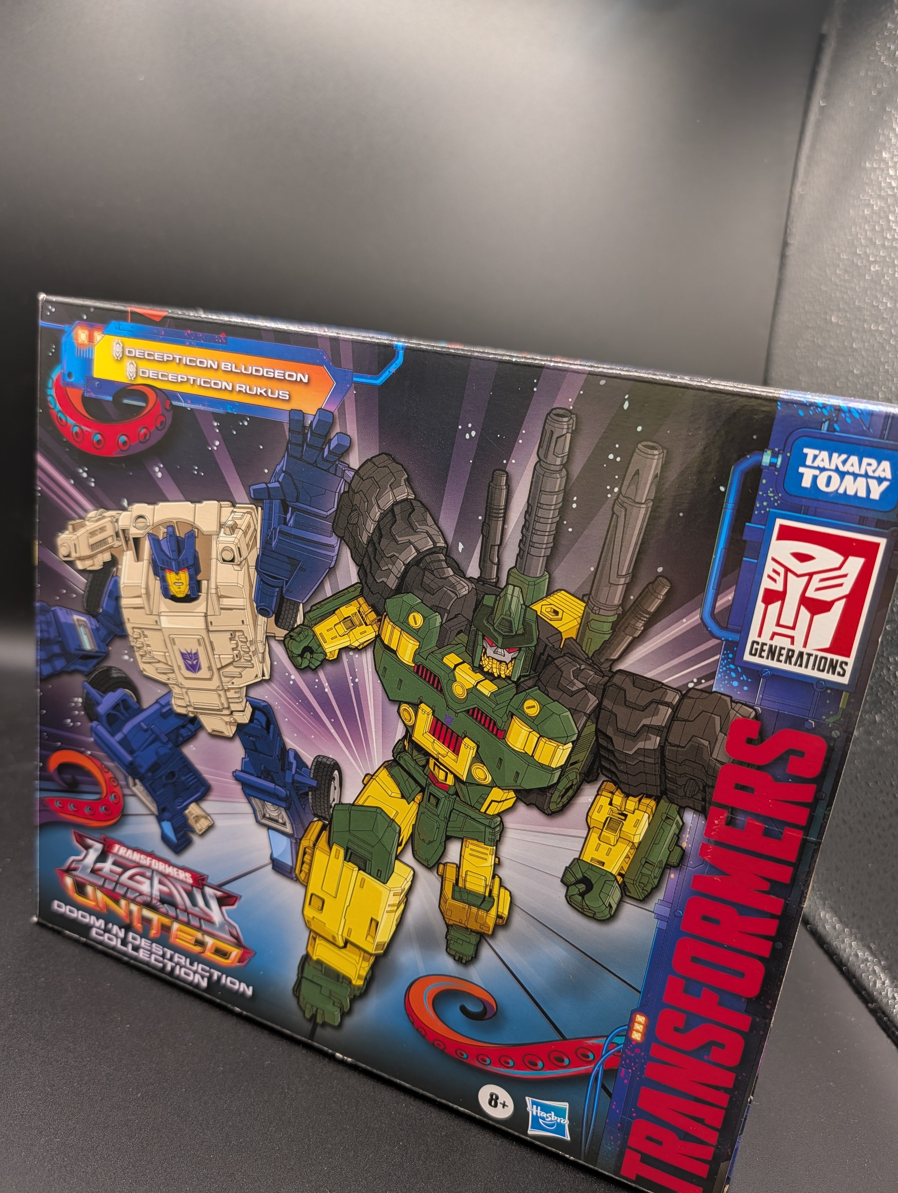 Transformers Legacy United: Doom and Destruction Collection: Bludgeon and Ruckus (Used, Complete w/ Box!)