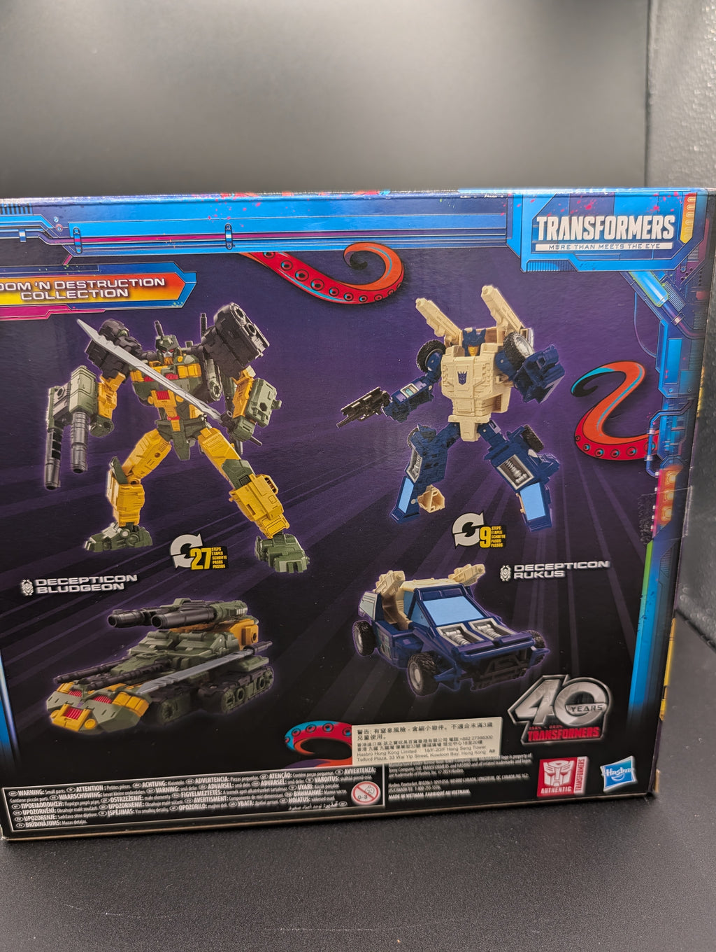Transformers Legacy United: Doom and Destruction Collection: Bludgeon and Ruckus (Used, Complete w/ Box!)