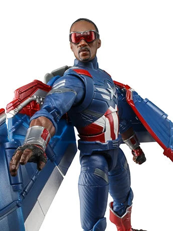 Marvel Legends: Captain America (Sam WIlson) Brave New World Deluxe Captain America Figure