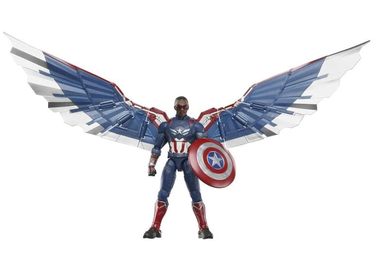 Marvel Legends: Captain America (Sam WIlson) Brave New World Deluxe Captain America Figure