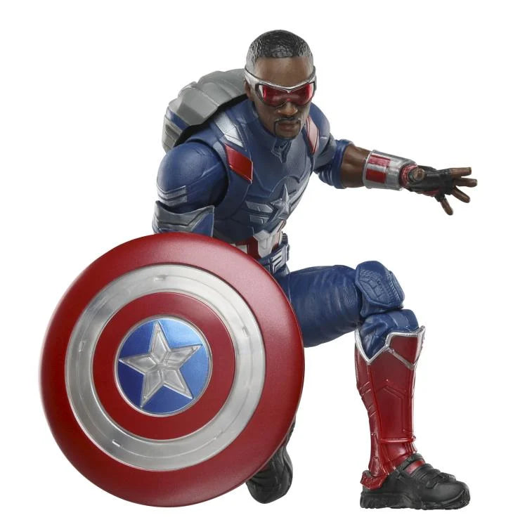 Marvel Legends: Captain America (Sam WIlson) Brave New World Deluxe Captain America Figure
