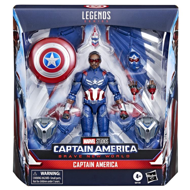 Marvel Legends: Captain America (Sam WIlson) Brave New World Deluxe Captain America Figure