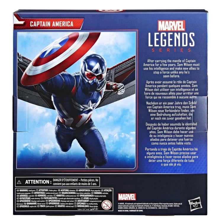 Marvel Legends: Captain America (Sam WIlson) Brave New World Deluxe Captain America Figure