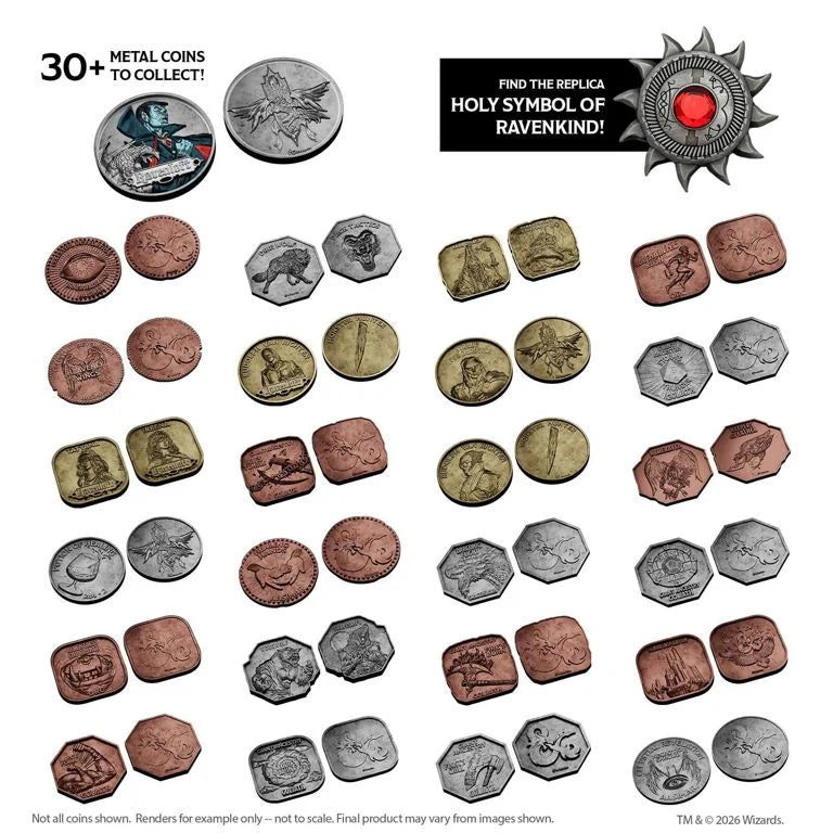 D&D Ravenloft Treasure Packs