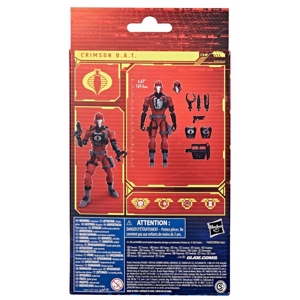 GI Joe Classified Series Crimson BAT