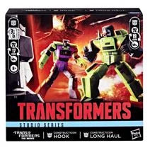 The Transformers: The Movie Studio Series Commander Constructicons Long Haul & Hook Action Figure 2-Pack