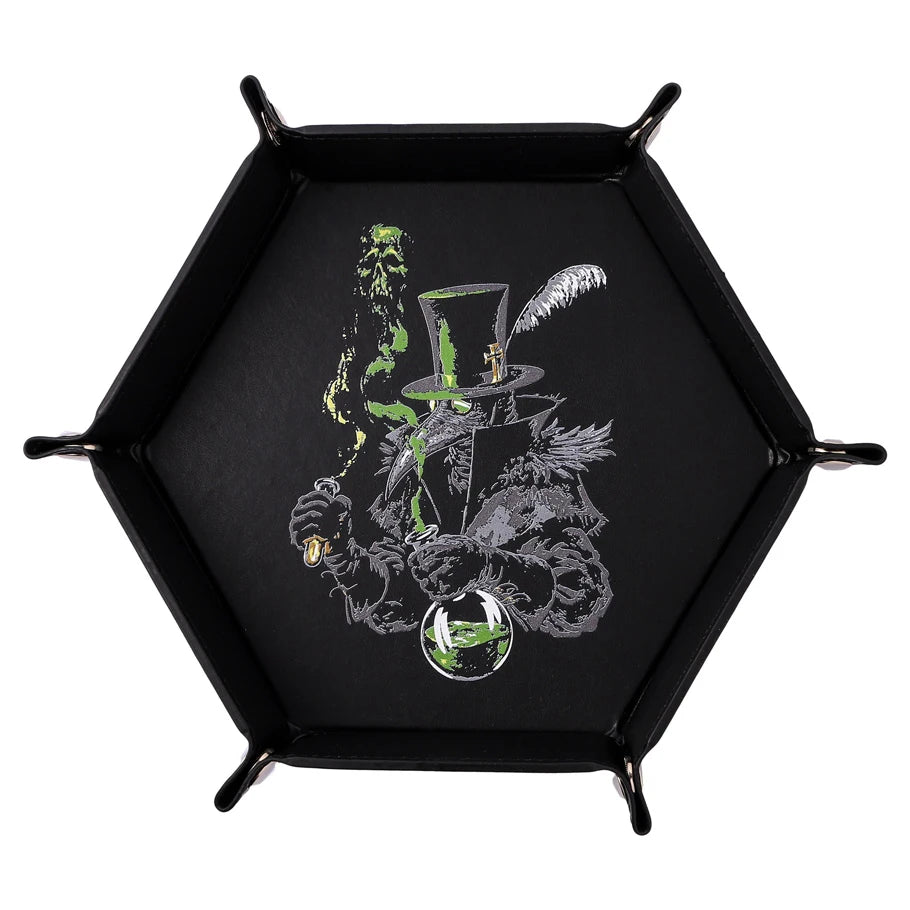 Table Armor Dice Tray: Plague Doctor