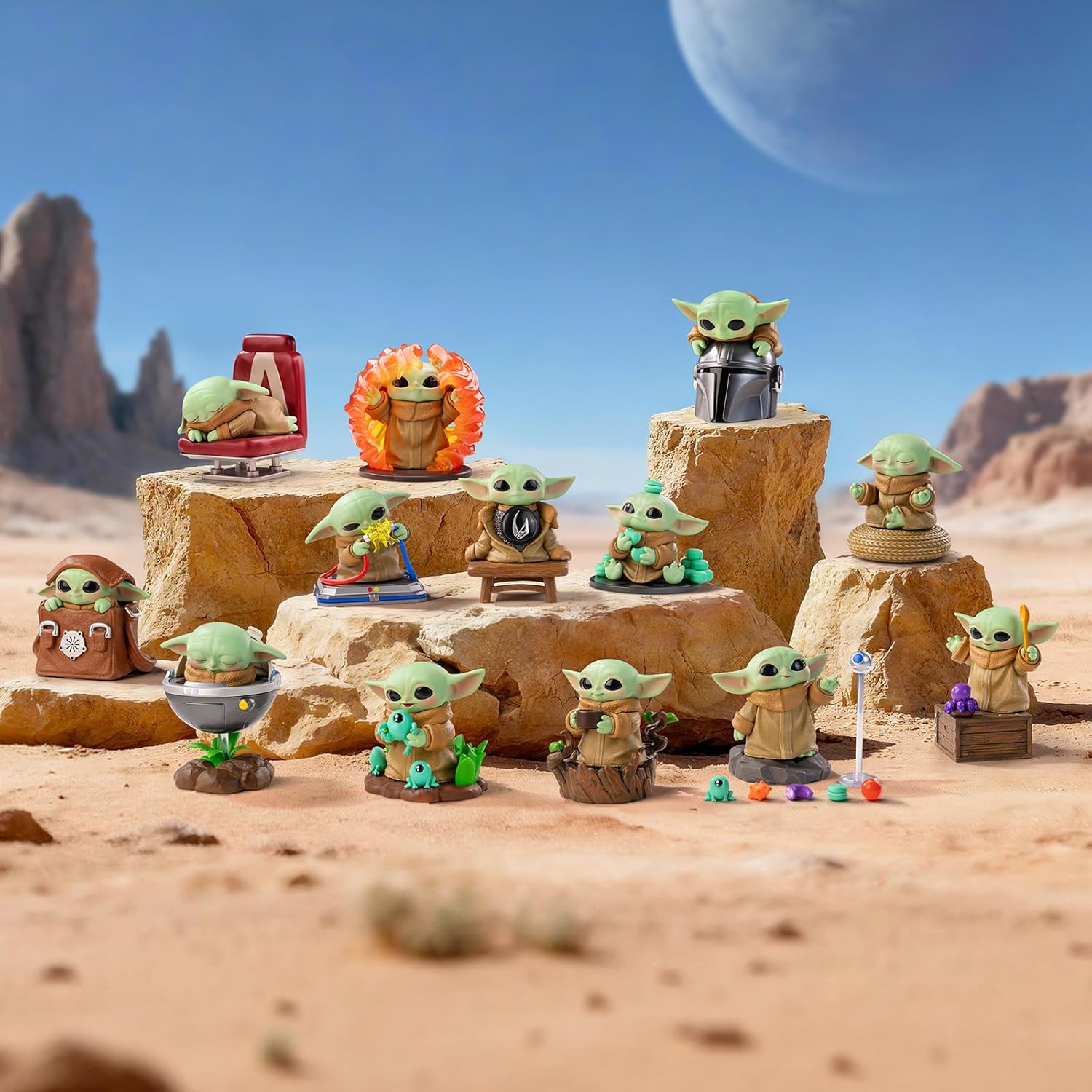 POP MART THE MONSTERS Star Wars Grogu Small but Mighty Series