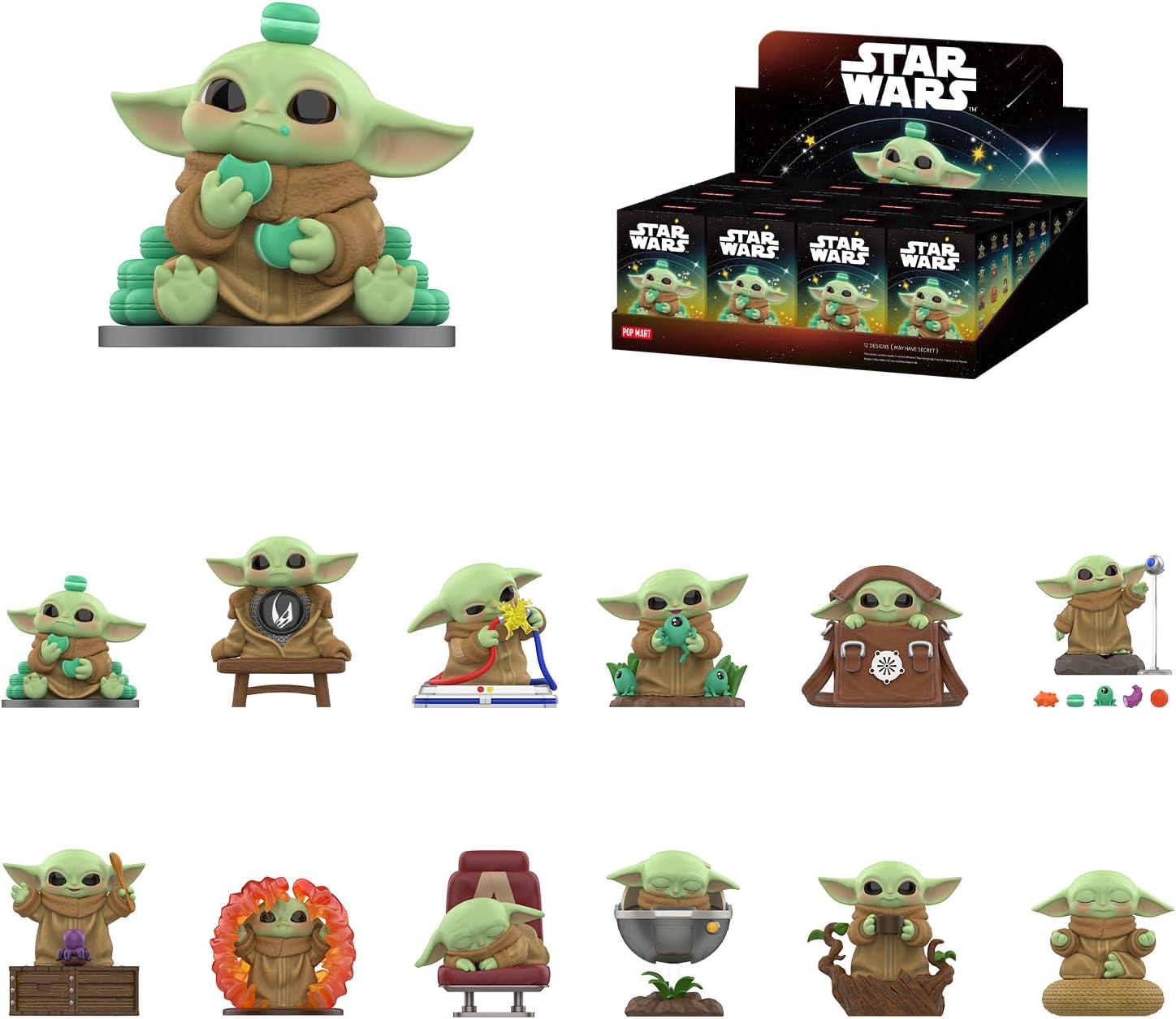 POP MART THE MONSTERS Star Wars Grogu Small but Mighty Series