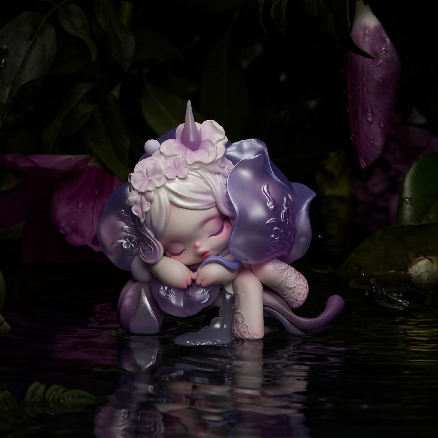 POP MART SKULLPANDA Petals in Four Acts Series Figures