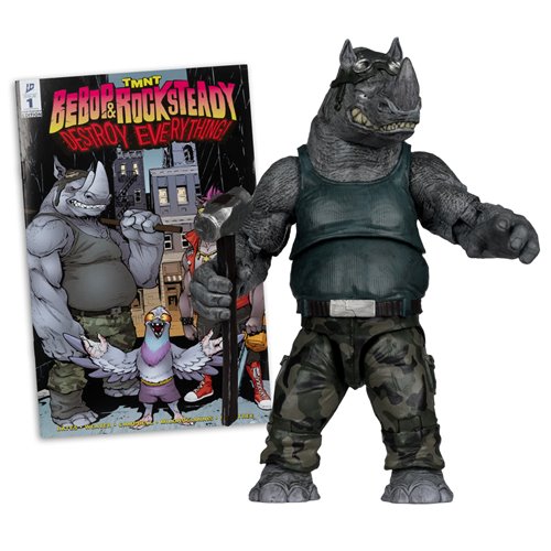 TMNT Page Punchers Rocksteady