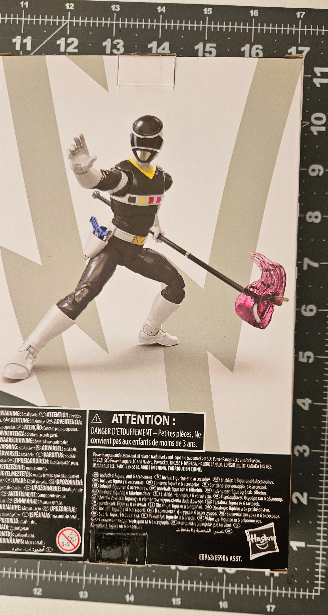 In Space Lightning Collection Black Ranger