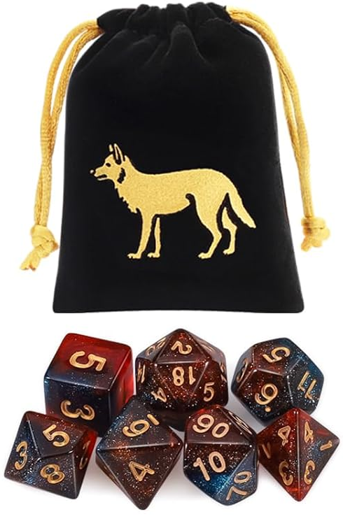 Acrylic D20 Dice Sets